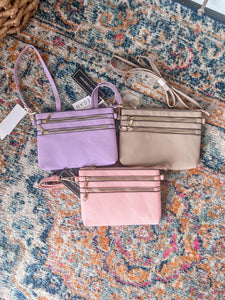 Colorful Zipper Crossbody Bags