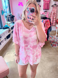Pink Stars Top