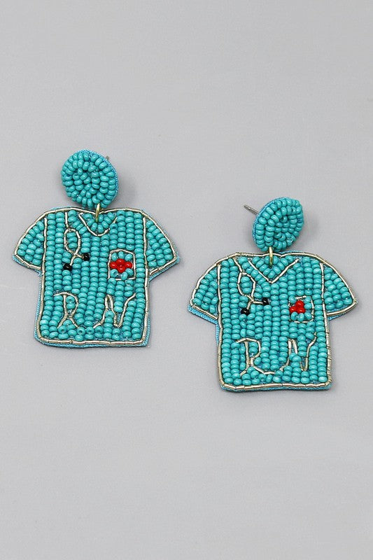 RN Scrubs Earrings