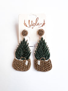Basket Tree Earrings
