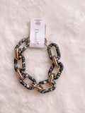 Splatter Link Chain Bracelet